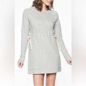 Athleta Studio Cinch Dress in Heather Gray - Size L